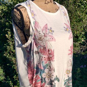 Guess Lightweight Flower Spark Tank M